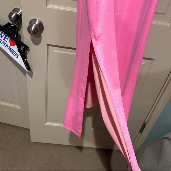 NWT Something Navy Silky Essential Slip Dress - Picture 13 of 15